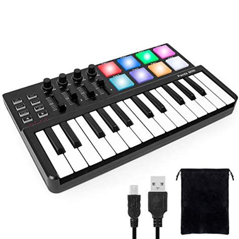 Midi Controller Lotmusic Worlde Tuna Panda Mini Keys Portable Usb