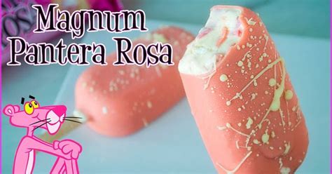 Receta De MAGNUM De Pantera Rosa HELADO Casero Con Y Sin Heladera