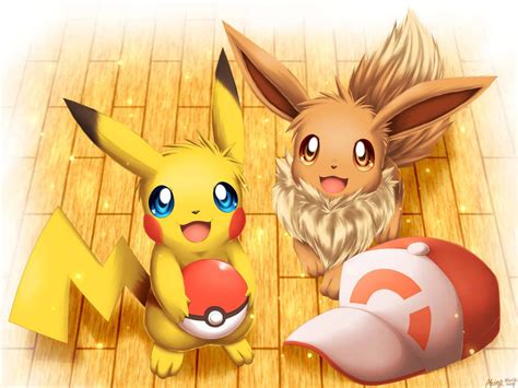 100 Cute Pikachu And Eevee Wallpapers