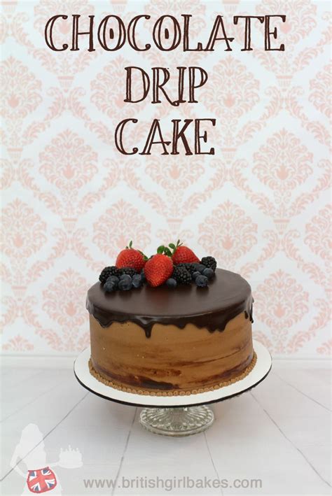 Video Tutorial Showing How To Decorate A Cake Using A Chocolate Ganache Drip Cake Chocolate