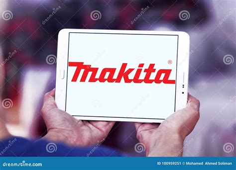 Makita Corporation logo editorial photo. Image of cutters - 100959251