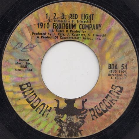 1910 Fruitgum Company 1 2 3 Red Light 1968 Terre Haute Vinyl