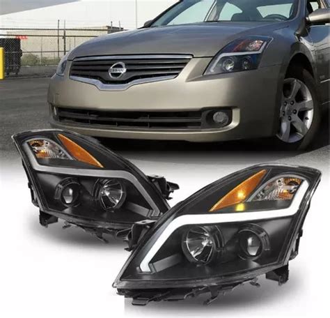 Faros Nissan Altima Led 2007 2008 2009 Meses sin interés