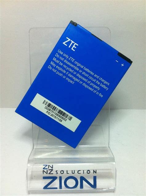 Bater A Pila Gen Rica Zte Blade L Plus Mah En Mercado Libre