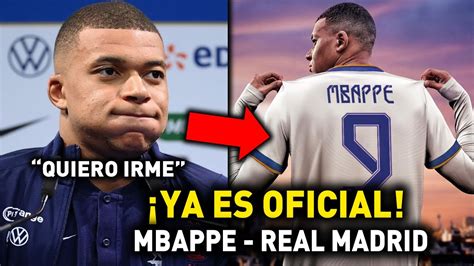 Oficial🚨 La Nueva Mega Oferta Del Real Madrid Para Fichar A Mbappe