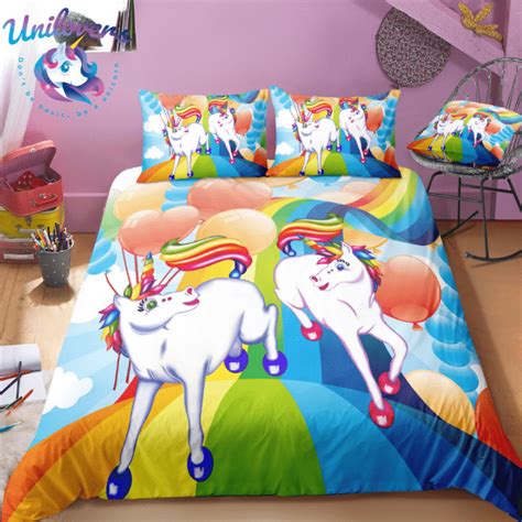 Unicorn And Friend Bedding Set Unilovers