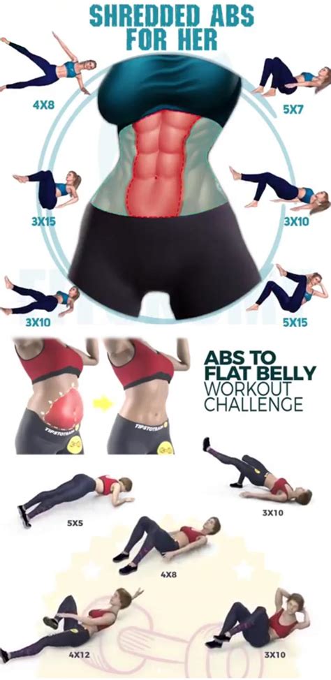 Lose Belly Pooch Workout Challenge