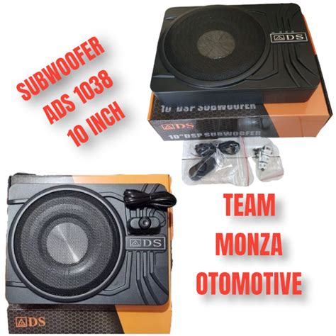 Subwoofer Kolong Aktif Ads Ad Ads N Inch Slim Lazada