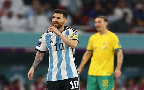 Messi Llega A Mil Partidos Como Profesional En El Argentina Australia