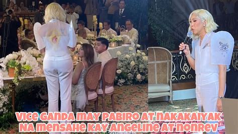 VICE GANDA MA PABIRONG MENSAHE KINA ANGELINE QUINTO AT NONREV