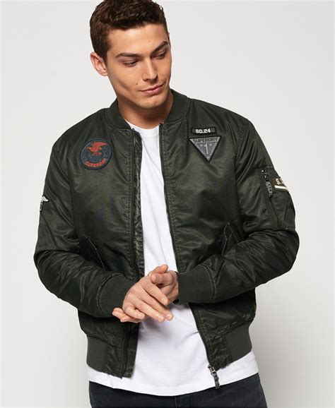 Superdry Limited Edition Flight Bomber Jacket for Mens