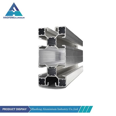 China Series Industrial Silver Anodized Extrusion Aluminum Profile