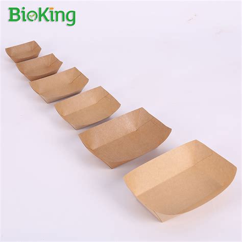 Boat Tray Boat Tray Bioking Sugarcane Bagasse Pulp Tableware Supplier