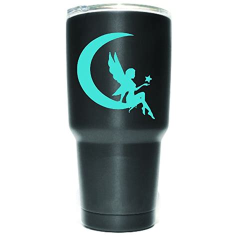 Fairy Moon Star Vinyl Decals Stickers 2 Pack Yeti Tumbler Cup