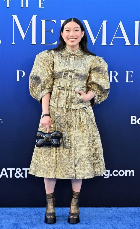 Awkwafina Attends The Little Mermaid World Premiere In Hollywood