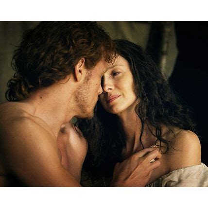 Sam Heughan Caitriona Balfe America The Beautiful Rare Glossy 8X10