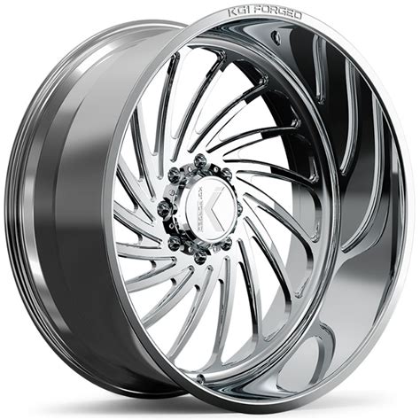 Kg1 Forged Kc014 Trident 22x12 Polished Rev Wheels And Rims