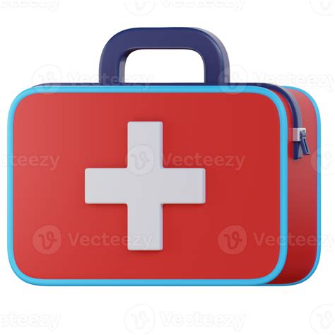 First Aid Kit 3d Icon Illustration 46861788 Png