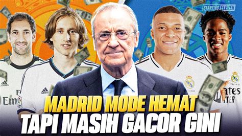 Kaya Tapi Tidak Selalu Jor Joran Bukti Real Madrid Rendah Hati Di