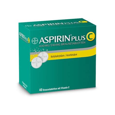 ASPIRIN Plus C Brausetabletten Wir Leben Apotheken