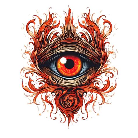 Premium Photo Cyclops Eye Tattoo Design Dark Art Illustration