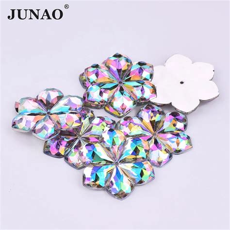 Junao Diamantes De Imitaci N Grandes Para Manualidades Cristales