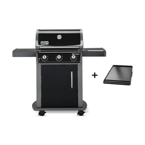 Barbecue Gaz Spirit Original E 310 Noir Plancha Weber Desjardins Fr