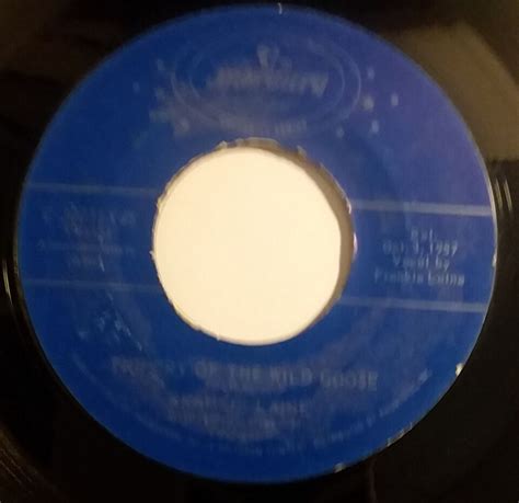 FRANKIE LAINE 45 MULE TRAIN B W THE CRY OF THE WILD GOOSE MERCURY 30018