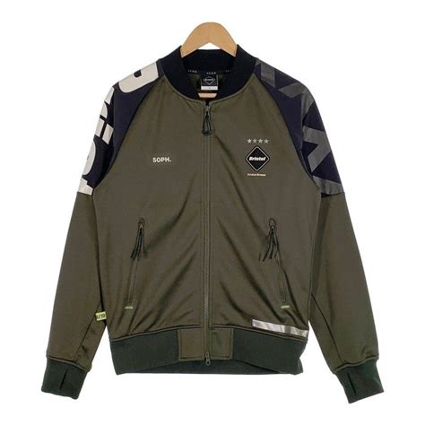 楽天市場F C R B エフシーレアルブリストル 18AW PDK JACKET トラックジャケット オリーブ FCRB 189002