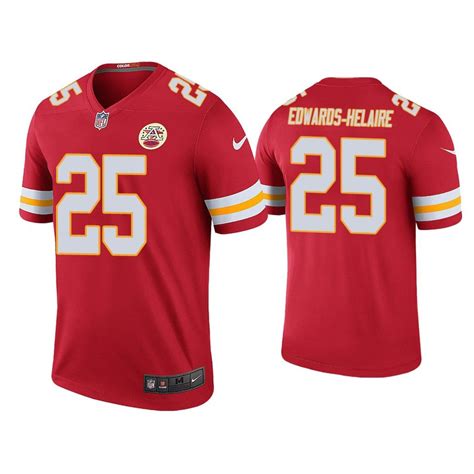 Men Color Rush Legend Clyde Edwards Helaire Kansas City Chiefs Red