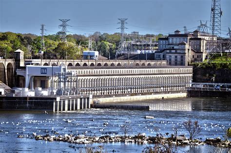 Wilson Dam Florence Alabama Full View Photograph By Lesa Fine Fine