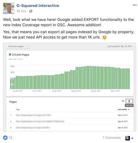 Export Google Search Consoles Index Coverage Report Maxinvest