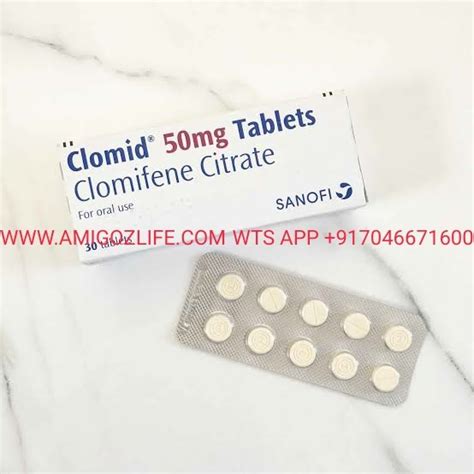 Clomoddin Medicine Grade Clomid Clomifene Citrate Mg Tablets