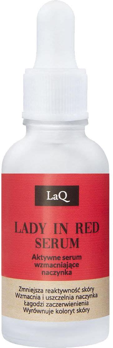 Serum do twarzy Laq Lady In Red Aktywne Serum Wzmacniające Naczynia