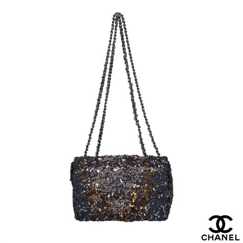 Chanel Sequin Bag Rich Diamonds