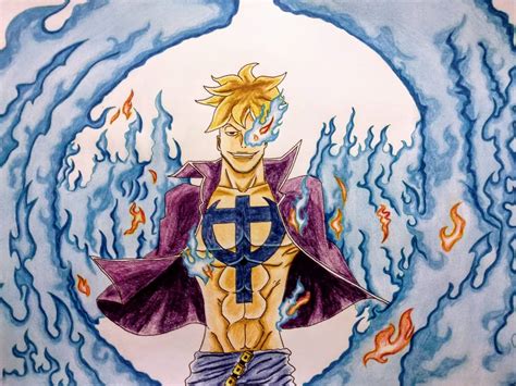 marco the phoenix optc drawing... : r/OnePiece