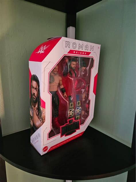 Mattel Wwe Ultimate Edition Roman Reigns Action Figure Ebay