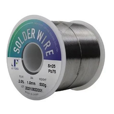 Jufeng Sn25Pb75 Tin Lead Solder Wire And Solder Bar Packaging Size