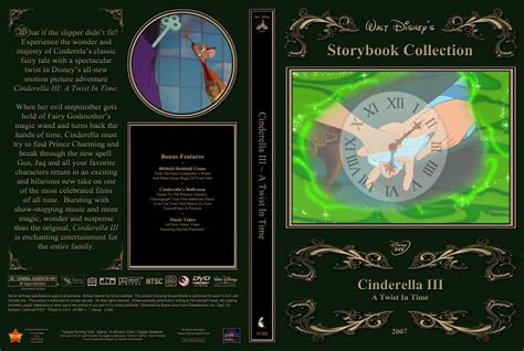 Cinderella III - A Twist In Time - Movie DVD Custom Covers - Cinderella ...