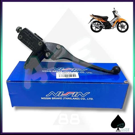 NISSIN HONDA W125 FRONT DISC BRAKE PUMP SET MASTER PUMP SET PAM ATAS