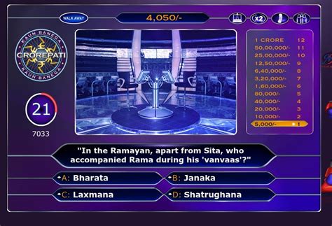 Play Official Kaun Banega Crorepati Game and win 1 crore virtual cash ...