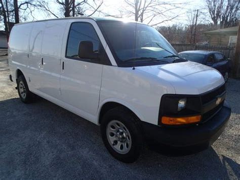 Find Used 2011 Chevrolet Express G1500 Van Work Van Salvage