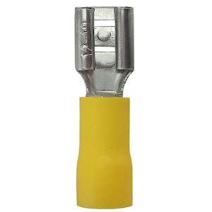 Terminal Faston F Mea Mm Amarelo Un Leroy Merlin