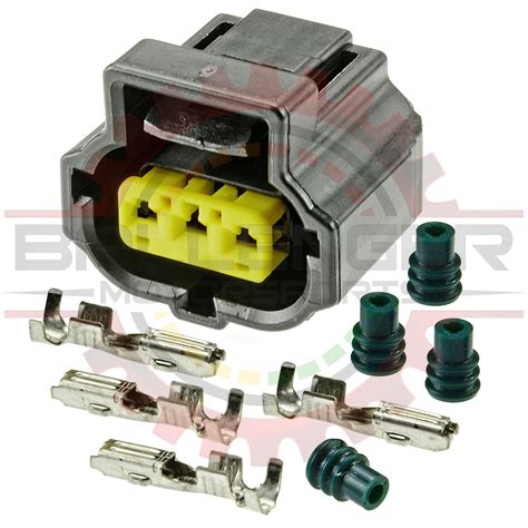 Home Shop Connectors Harnesses Tyco Amp 3 Way Sensor Plug