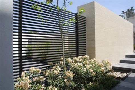 Modern Wood Metal Fence Designs Top Best Modern Fence Ideas