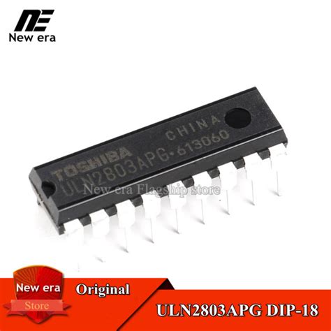 5Pcs Original ULN2803APG DIP 18 ULN2803 ULN2803A DIP18 8 Channel