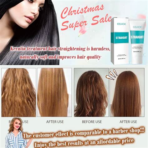 Eelhoe Keratin Treatment Hair Straightening Cream A Perfect Savior For