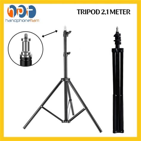 Jual Tripod Meter Stand For Selfie Ring Light Camera Handphone