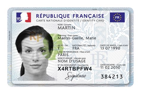 La Nouvelle Carte Nationale D Identit Actualit S Les Services De L