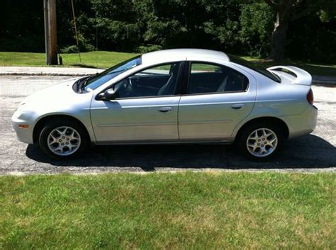 Find Used 2002 Dodge Neon Sxt Sedan 4 Door 20l In Groton Connecticut